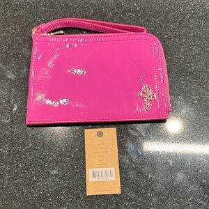 Cole Haan Jitney City Wristlet in Orchid Patent Leather